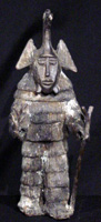 Bronze figure from Burkina Faso