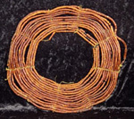 Rare Pokot wood bead necklace